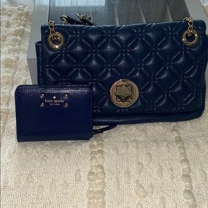 Kate spade shoulder bag and wallet